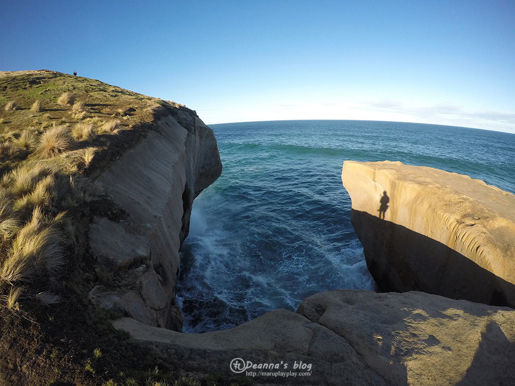 紐西蘭 tunnel beach